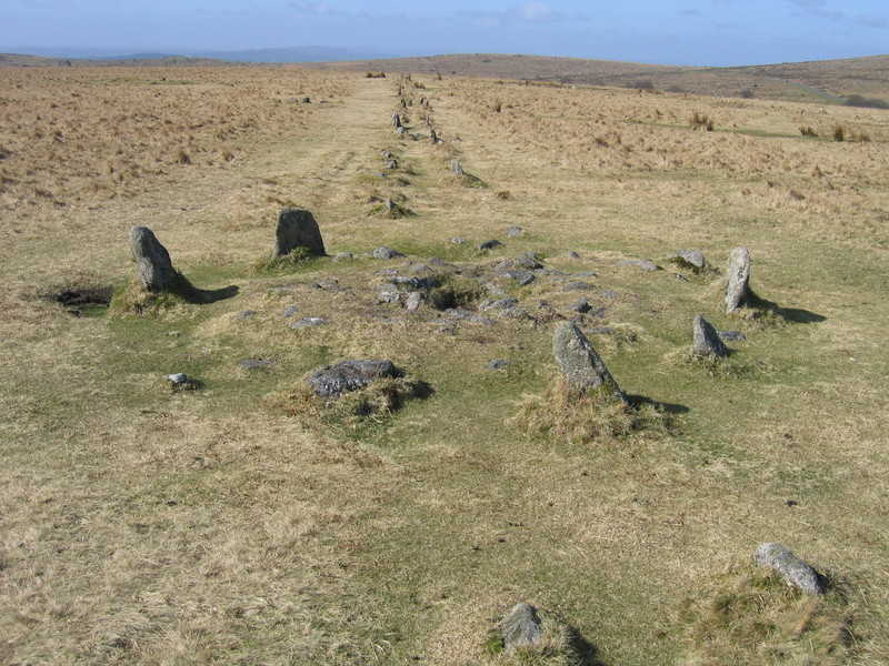 Prehistoric Burial Mound at Merrivale, Devon