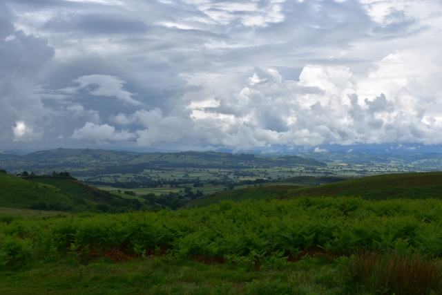 the mystical mitchell's fold stone circle in remote shropshire country side.