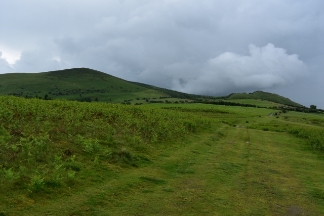 views from around the mystical mitchell's fold stone circle in remote shropshire country side.