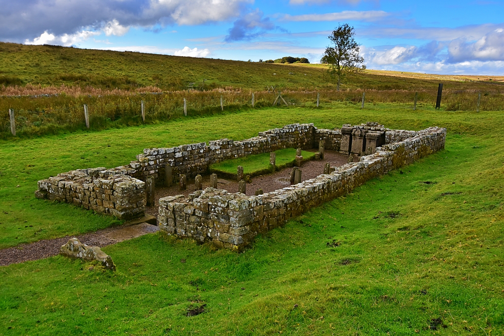 The Temple of Mithras at Carrawburgh Roman Fort © essentially-england.com