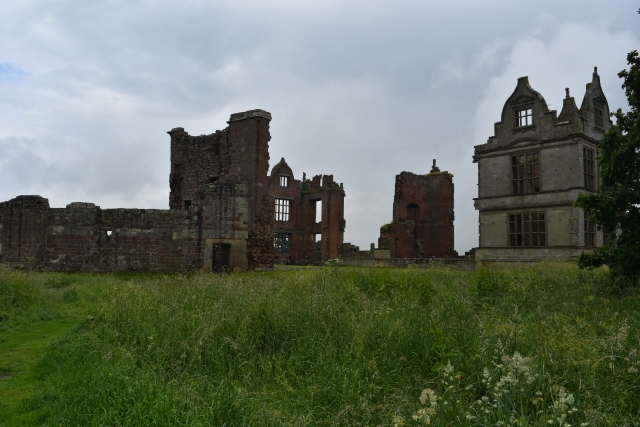 the ruined moreton corbet castle with its interesting combination of medieval and elizabethan buildings.