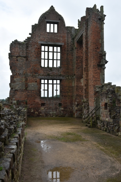 inside the dinning chamber of moreton corbet castle