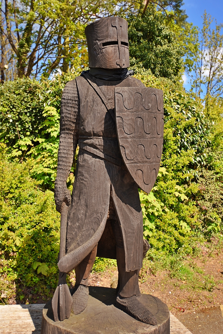 Northampton Knight at Castle Mound