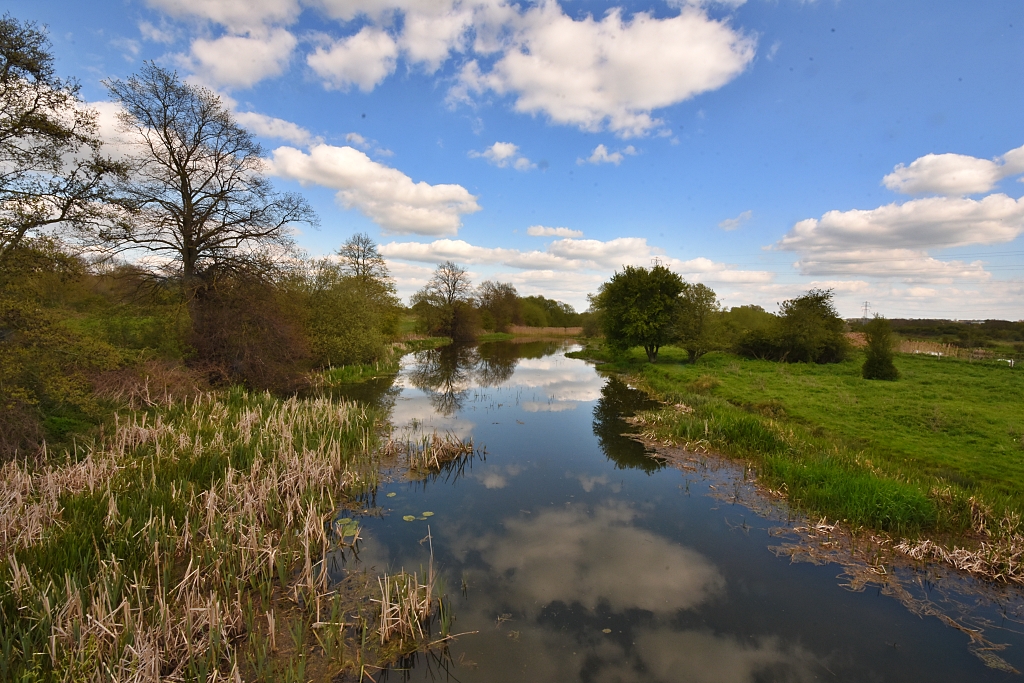 Reflections in the River Nene © essentially-england.com