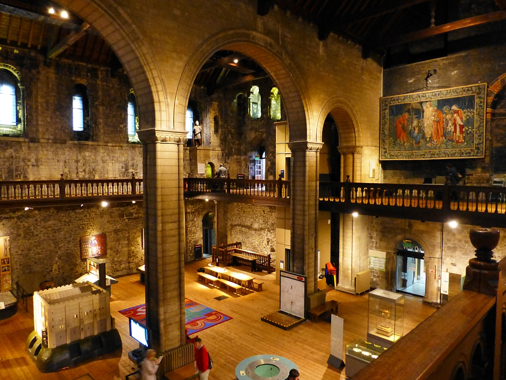 Interior of Norwich Castle