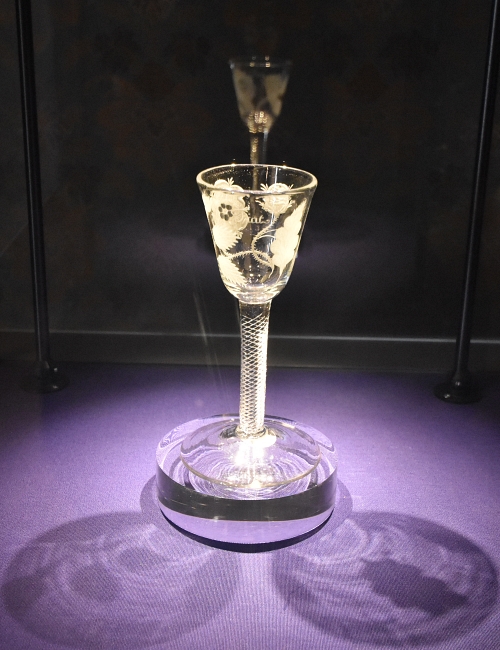 Jacobite Glass at Oxburgh Hall © essentially-england.com