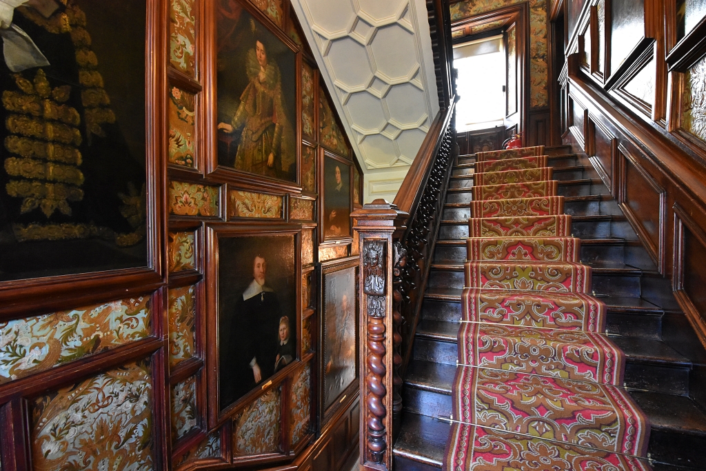 The North Stairs at Oxburgh Hall © essentially-england.com
