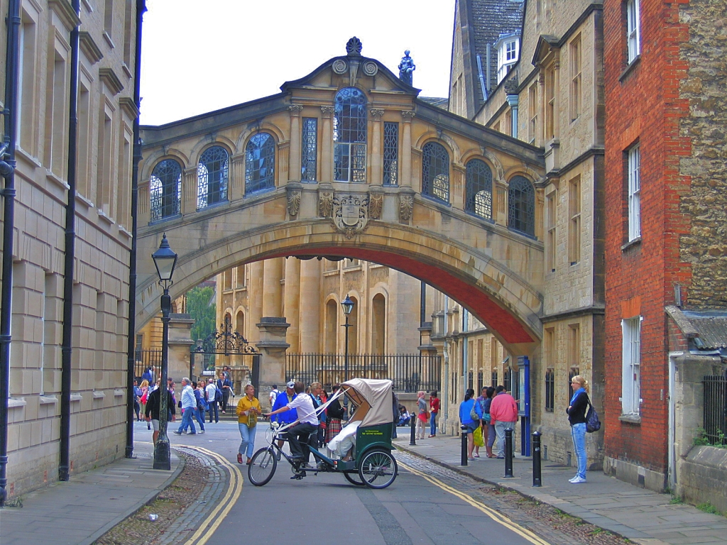 The Bridge of Sighs in Oxford