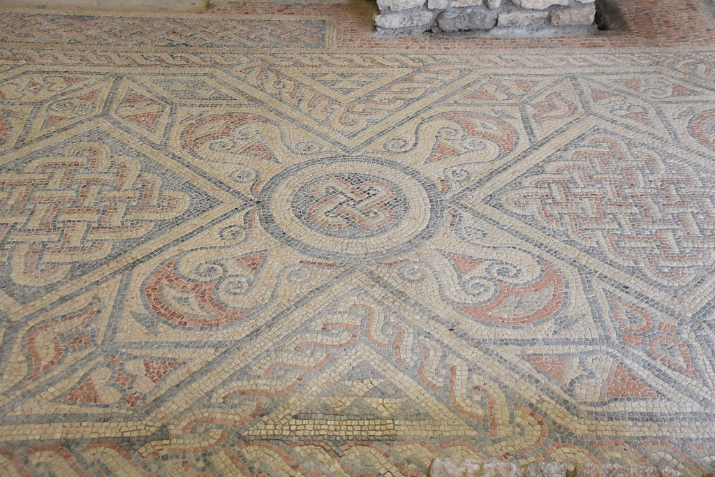 North Leigh Roman Villa Mosaic Floor