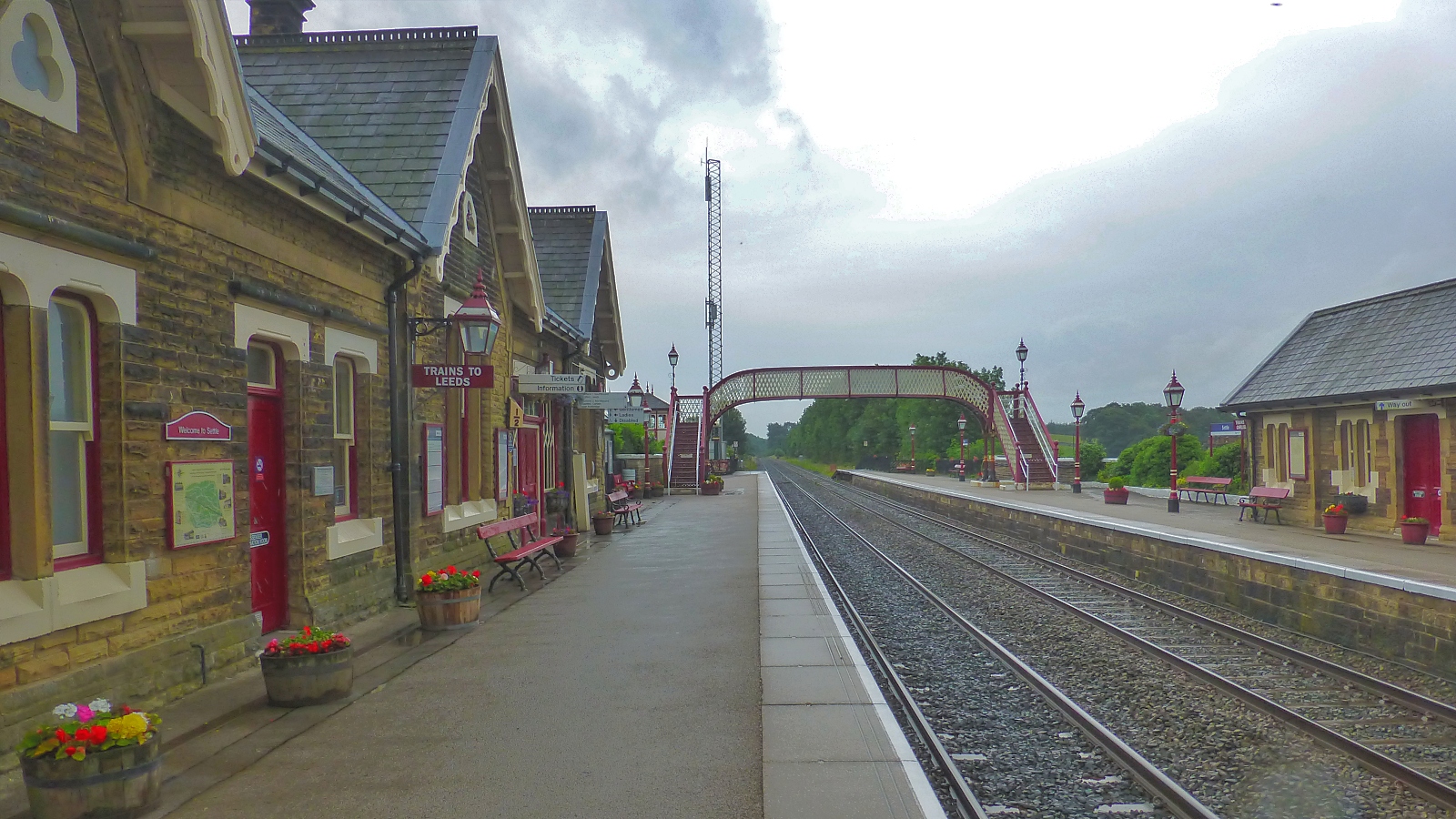 Settle Railway Station © essentially-england.com