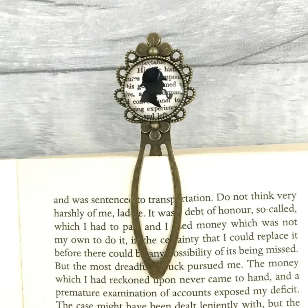 Sherlock Holmes Bookmark | etsy.com