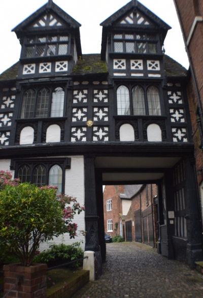 One of many half timber-framed buildings in Shrewsbury, Shropshire &copy; essentially-england.com