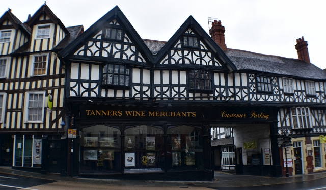 One of many half timber-framed buildings in Shrewsbury, Shropshire &copy; essentially-england.com