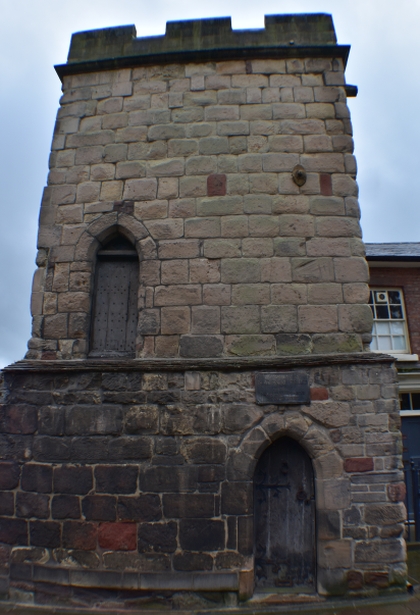 The town wall tower is a small remaining part of the mediveal town wall &copy; essentially-england.com