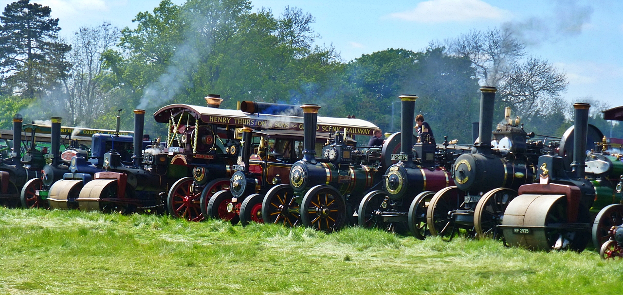 Steam Power at the Rushden Steam Rally 2014