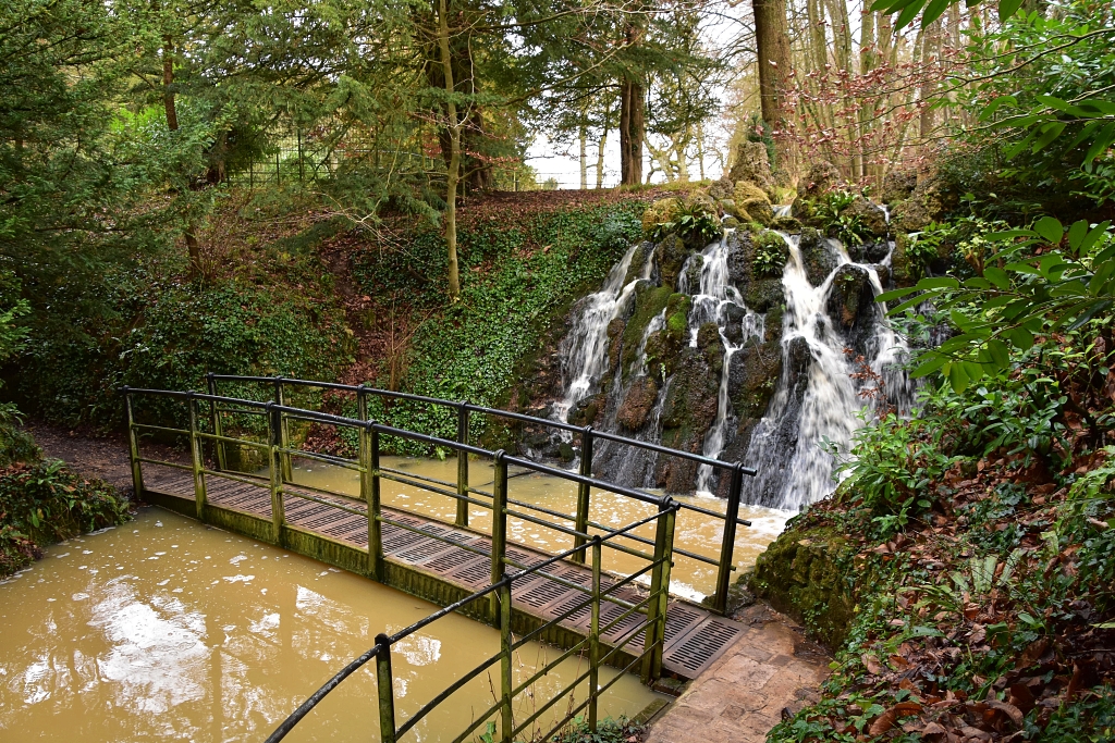 The Brown's Cascade in Stowe Gardens © essentially-england.com