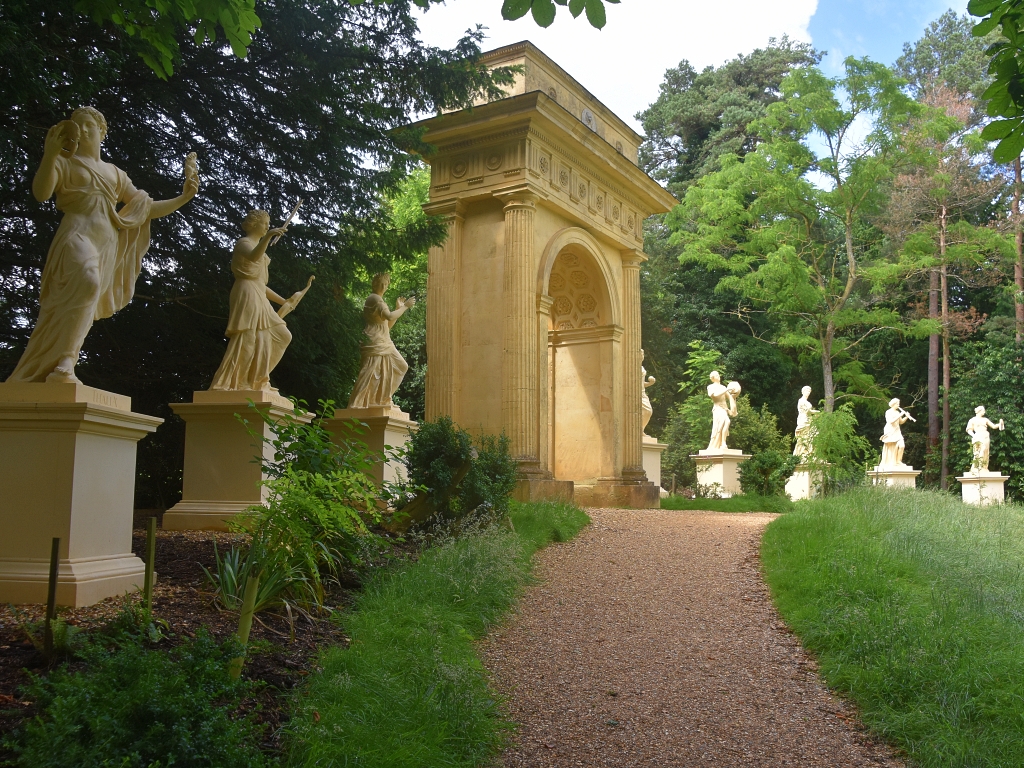 The Doric Arch in Stowe Gardens