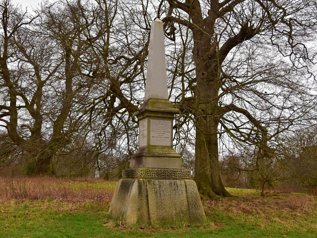 The Richard Plantagenet Temple Nugent Brydges Chandos Grenville Memorial in Stowe Parkland