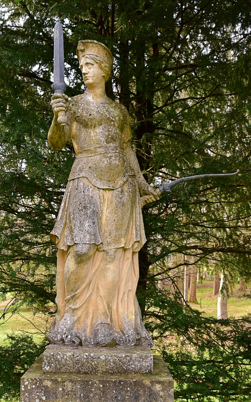 Stowe Gardens Saxon Deities - Friga © essentially-england.com