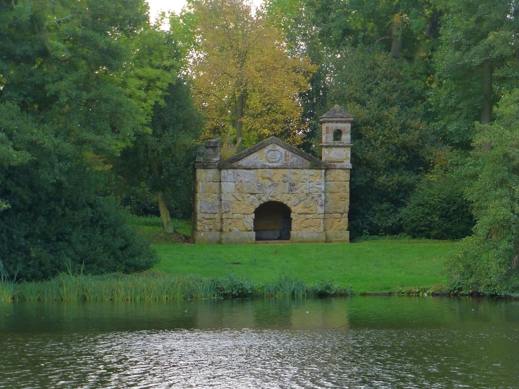 The Hermitage in Stowe Gardens