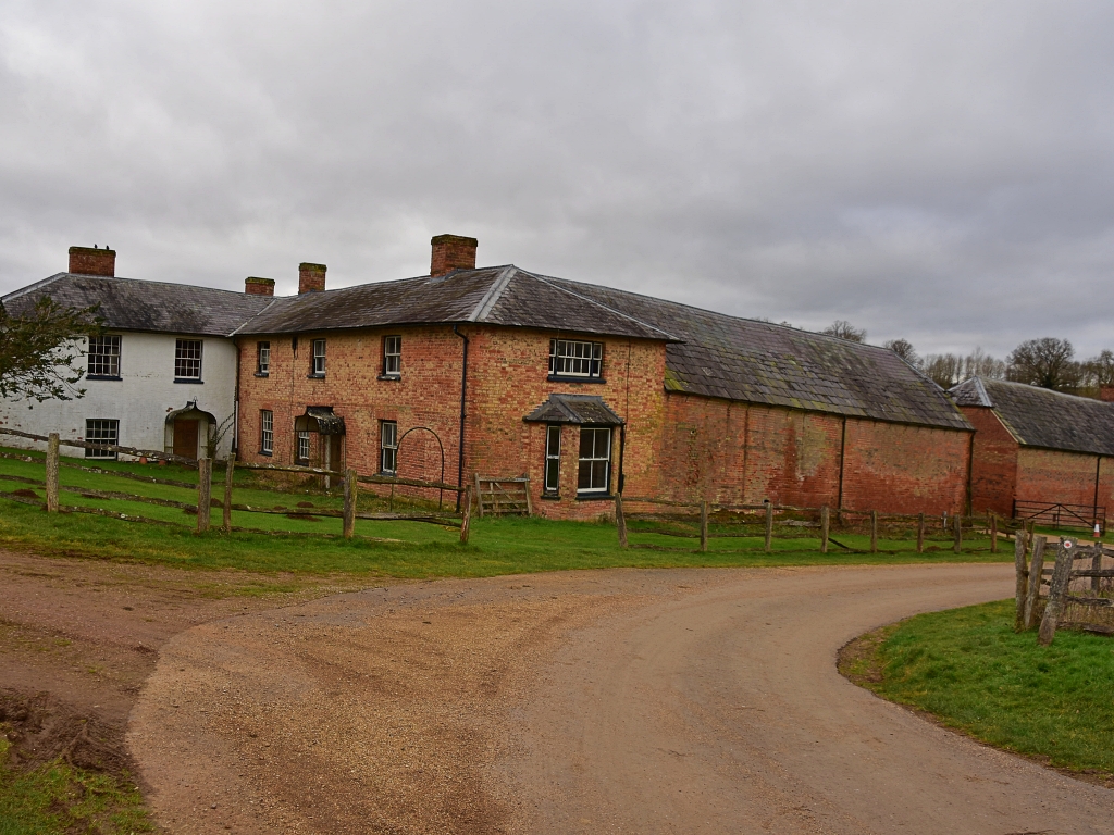 The Home Farm Complex in the Stowe Parkland