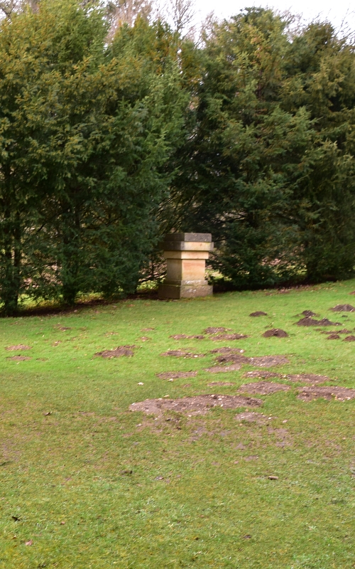 Stowe Gardens Saxon Deities - Thunor Plinth