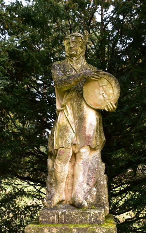 Stowe Gardens Saxon Deities - Mona © essentially-england.com