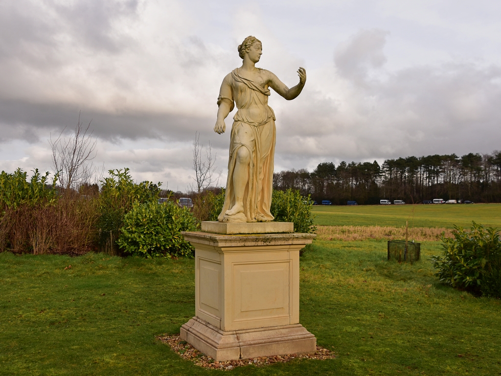 The Muse of Pastoral Poetry in Stowe Gardens