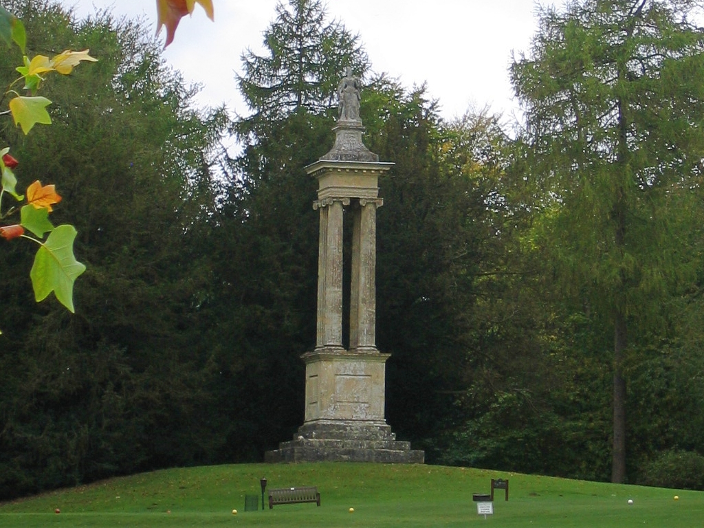 The Statue of Queen Caroline in Stowe Gardens