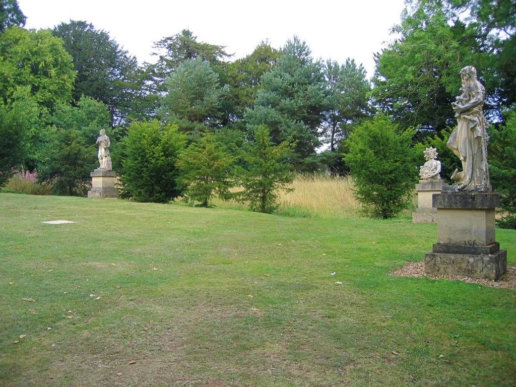 The Saxon Dieties in Stowe Gardens