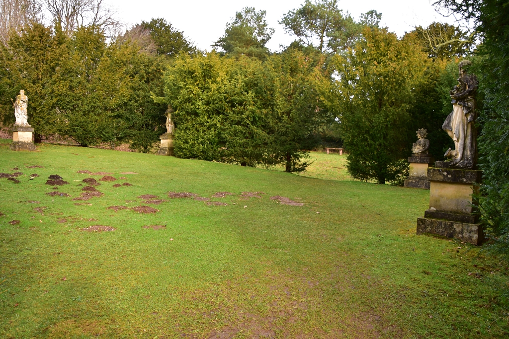 The Saxon Dieties in Stowe Gardens