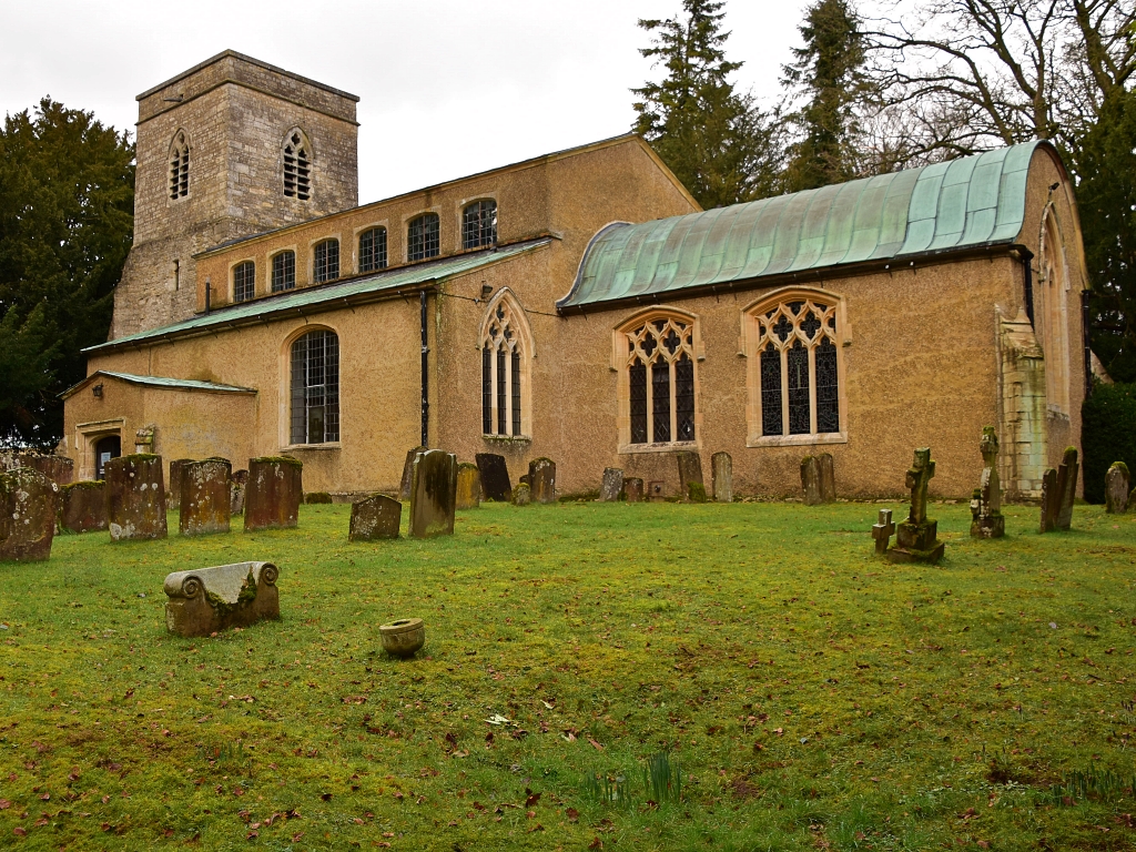 St. Mary's Church in Stowe Gardens