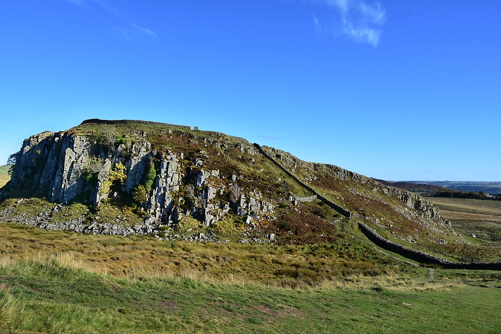 Hadrian's Wall Climbing Peel Crags © essentially-england.com