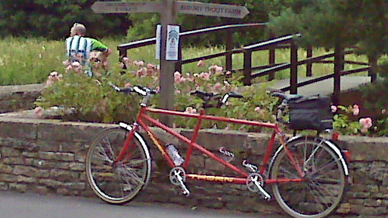 Taking a Break in Bibury