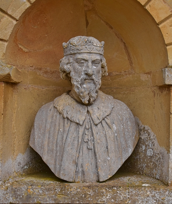 King Alfred in the Temple of British Worthies