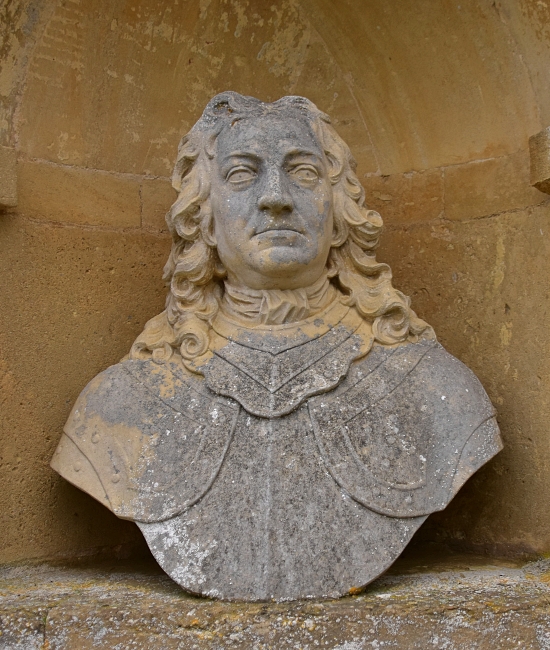 John Hampden in the Temple of British Worthies