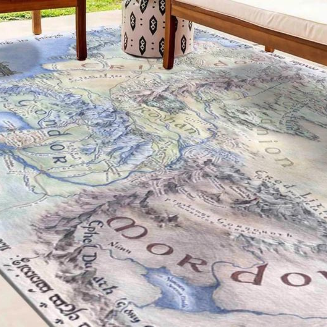 Lord of the Rings Hobbit Rug | etsy.com