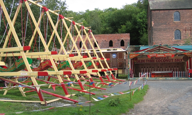 Victorian Swings and Coconut Shy &copy; essentially-england.com