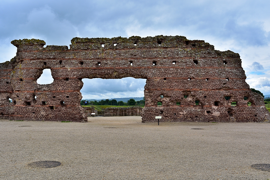 Remaining Wall of Wroxeter Bath Complex