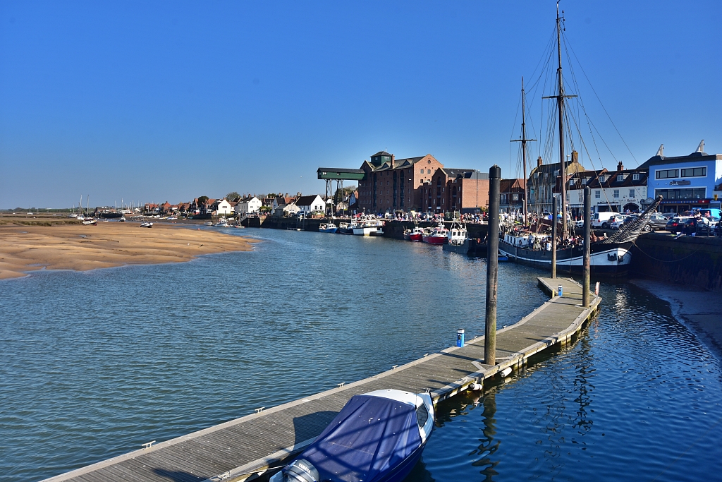 The Harbour at Wells-next-the-Sea