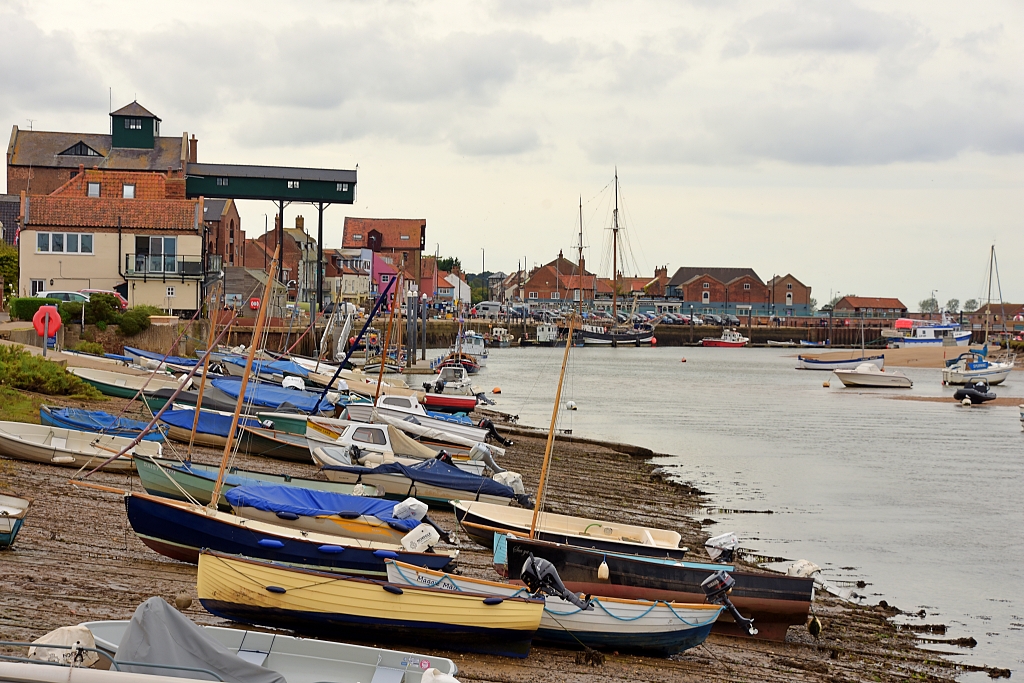 Looking Back at Wells-next-the-Sea Harbour