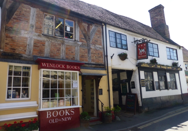 Timber-framed building along Much Wenlock High Street in Shropshire &copy; essentially-england.com
