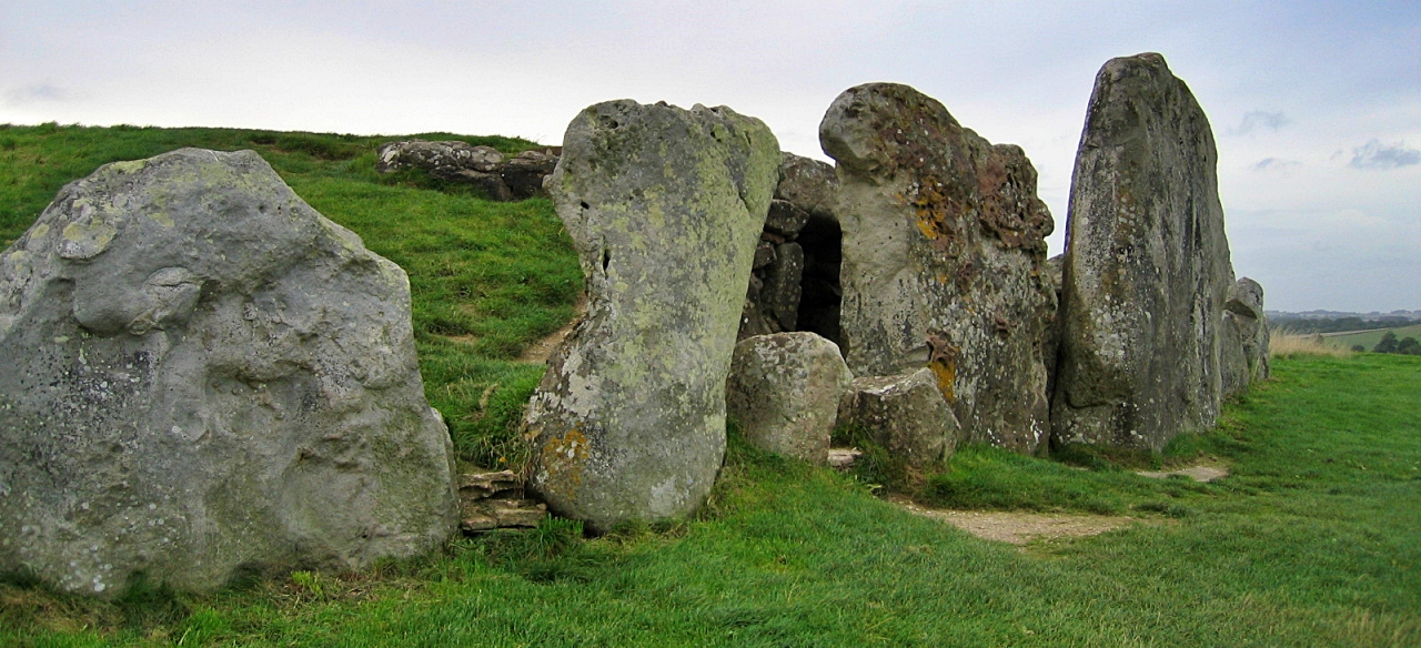 Entrance to West Kennet Long Barrow