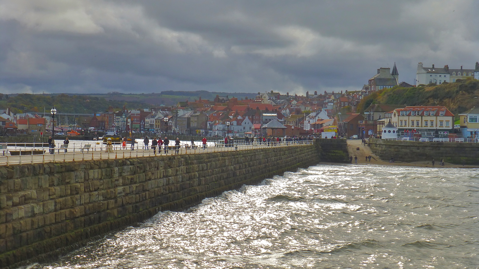 Blustery Day in Whitby
