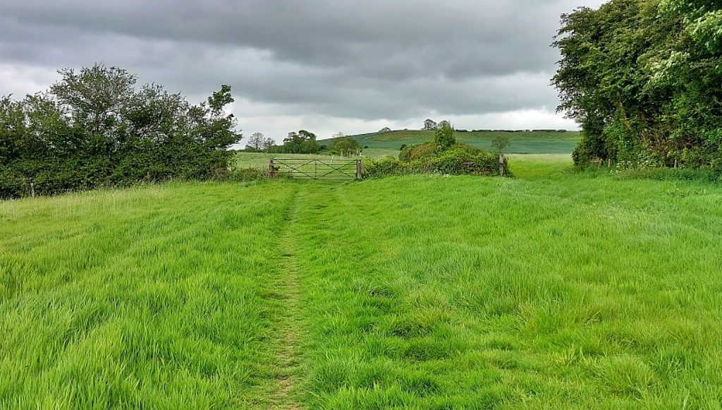 Glorious Northamptonshire Countryside Climbing Honey Hill