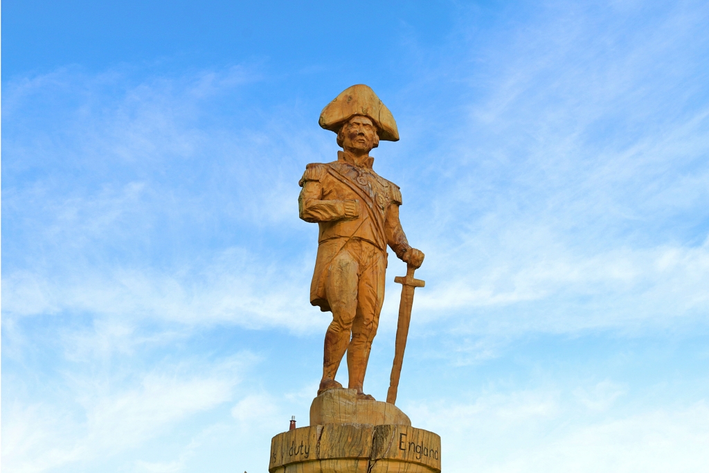 Wooden Nelson Column in Burnham Thorpe