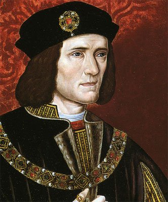 King Richard III | Image from wikimedia commons | Photograph taken from a painting in the National Portrait Gallery