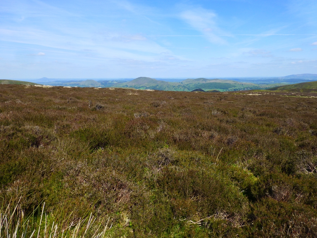 The View of Shropshire Hills From Long Mynd
