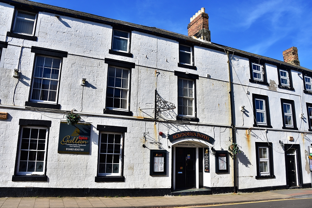 The Schooner Hotel - One of England's most Haunted Hotels © essentially-england.com