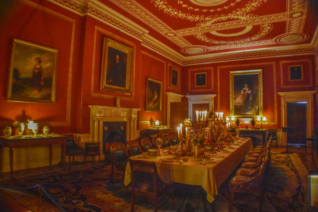 The Dining Room at Attingham Hall